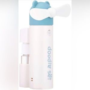 Handheld Fan, Mini Fan,Portable Misting Fan, USB Rechargeable Fan. Last 6 Hrs